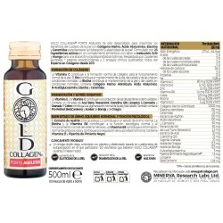 ingredientes Gold Collagen Forte Ageless 10 Frascos 50ml