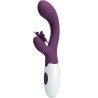 Pretty Love Vibrador Butterfly Kiss Estimulador Rabbit Punto G Morado