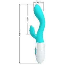 Pretty Love Flirtation Vibrador Brighty Punto G Verde Agua