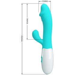Pretty Love Flirtation Vibrador Snappy Punto G Verde