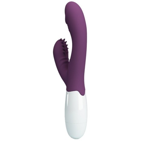 Pretty Love Flirtation Vibrador Andre Rabbit Punto G Morado