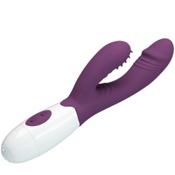 Pretty Love Flirtation Vibrador Andre Rabbit Punto G Morado
