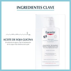 Eucerin Atopicontrol Oleogel Baño 400 ml