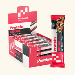 Nutrisport Barritas Protein Boom Choco Nuts 24 Unidades