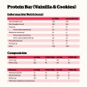 ingredientes Nutrisport Barritas Proteicas Vainilla Cookies 24 Unidades