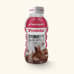 Nutrisport Batidos Proteicos Protein Zero Sugar Chocolate 12 Unidades 330ml