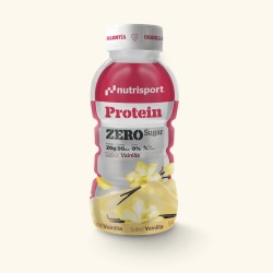 Nutrisport Batidos Proteicos Protein Zero Sugar Vainilla 12 Unidades 330ml