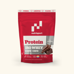 Nutrisport Proteina Iso Whey Cero Cero Chocolate 500g