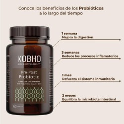 Kobho Pre-Post Probiótico 60 Capsulas