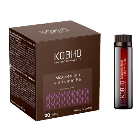 Kobho Magnesio + Vitamina B6 20 Viales
