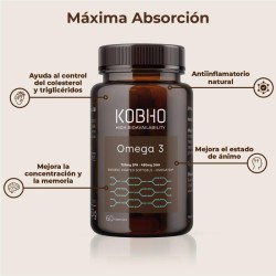 ingredientes Kobho Omega 3 60 Cápsulas