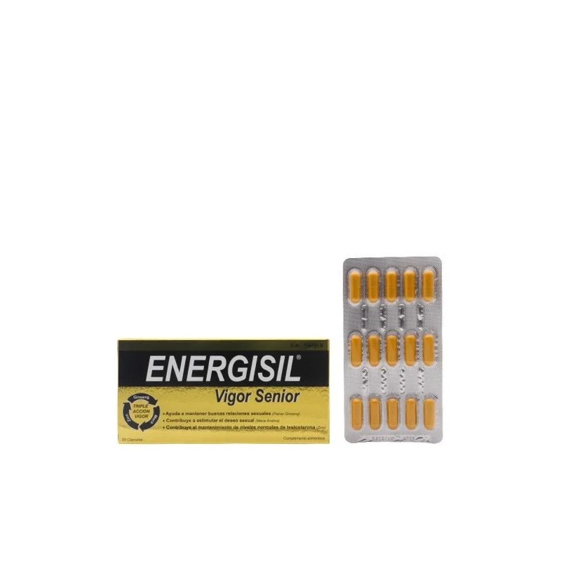 Energisil Vigor Senior 60 Cápsulas Envase Grande