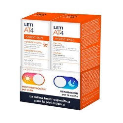 Leti At4 Defense Crema Facial SPF50 50 ml + 50ml Duplo Promocion