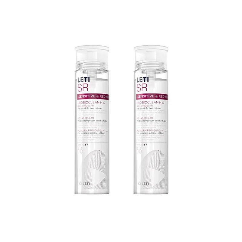 Leti Sr ProbioClean H2O Agua Micelar 200ml + 200ml Duplo Promocion