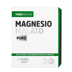 Mabonatur Magnesio Malato Puro 80 Cápsulas