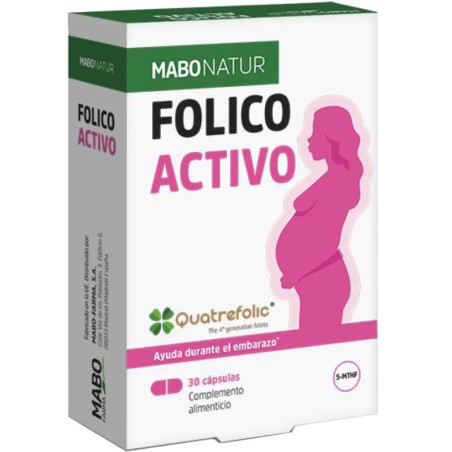 Mabonatur Folico Activo 30 Cápsulas