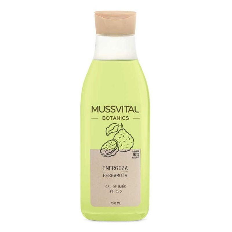 Mussvital Botanics Gel Bergamota 750ml