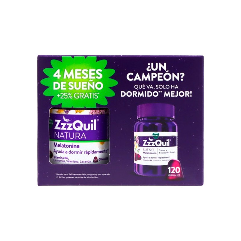 Zzzquil Sueño Melatonina 120 Gominolas
