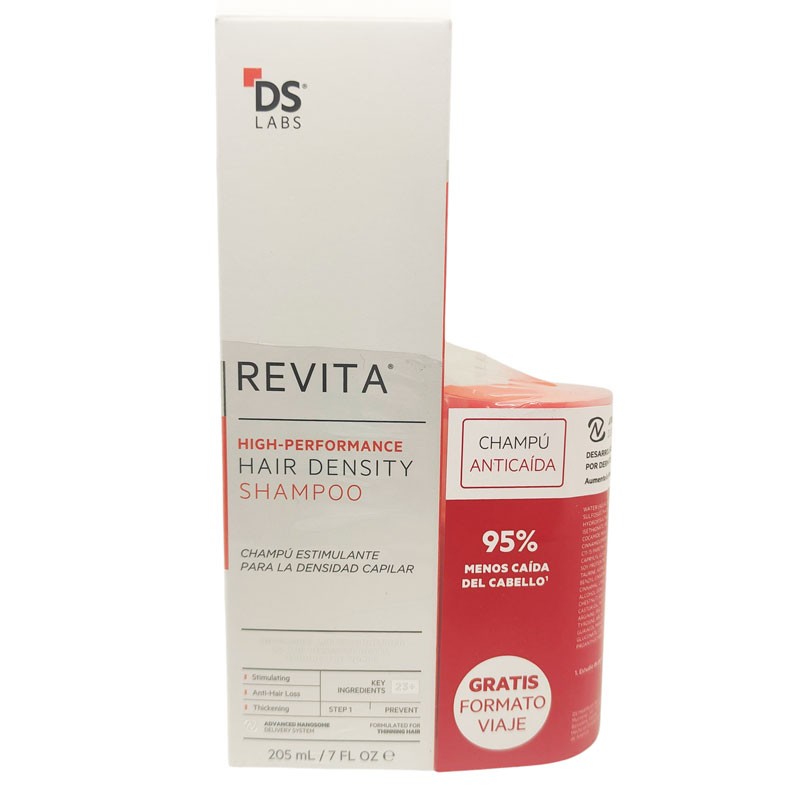 Revita Champu Estimulante 205ml + Formato de Viaje 100ml Revita Champu Estimulante 205ml + Formato de Viaje 100ml