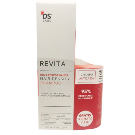 Revita Champu Estimulante 205ml + Formato de Viaje 100ml