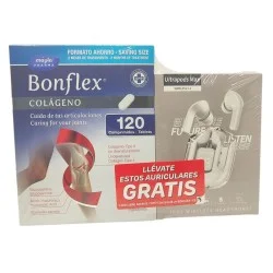 Bonflex Colageno 120 Comprimidos + Auriculares