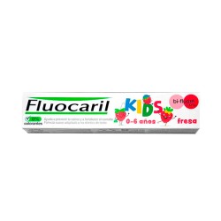 Fluocaril Kids Pasta Dental Sabor Fresa 75 ml