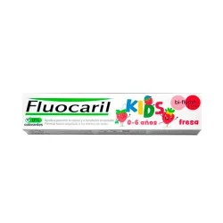 Fluocaril Kids Pasta Dental Sabor Fresa 75 ml