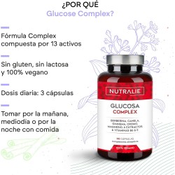 Nutralie Glucosa Complex 2000mg 90 Cápsulas