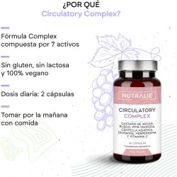Nutralie Circulatory Complex 60 Cápsulas