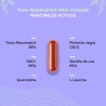 Nutralie Trans Resveratrol & Nad + Complex 60 Cápsulas