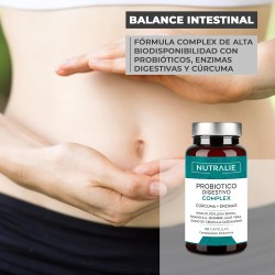 Nutralie Digestive Complex Cúrcuma +  Enzimas 60 Cápsulas