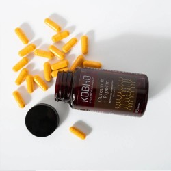 Kobho Cúrcuma + Pimienta Negra 60 Cápsulas