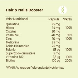 Kobho Hair & Nail Booster 60 Cápsulas