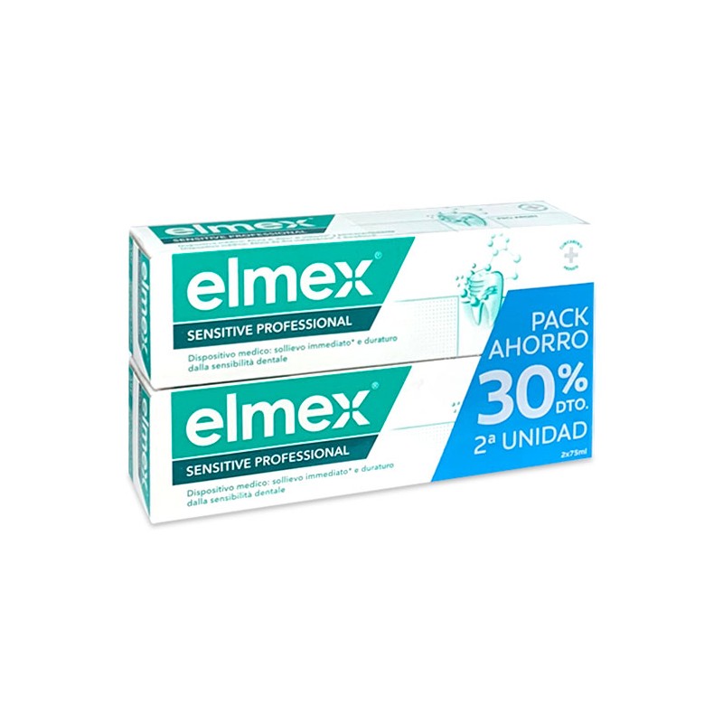 Elmex Dentífrico Sensitive Professional Duplo 75ml + 75ml