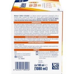 Meritene Fuerza y Vitalidad Drink Vainilla 180 ml 6 Unidades
