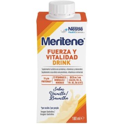 Meritene Fuerza y Vitalidad Drink Vainilla 180ml 10+2 Promocion
