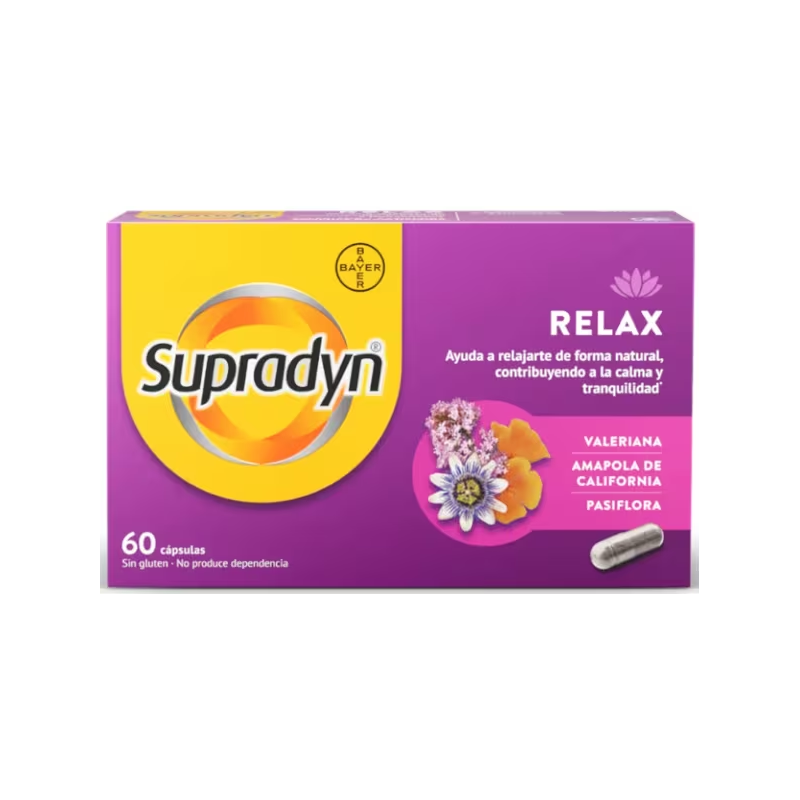Supradyn Relax 60 Cápsulas