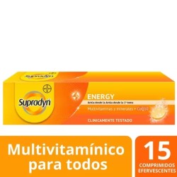 Supradyn Energy 15 Comprimidos efervescentes