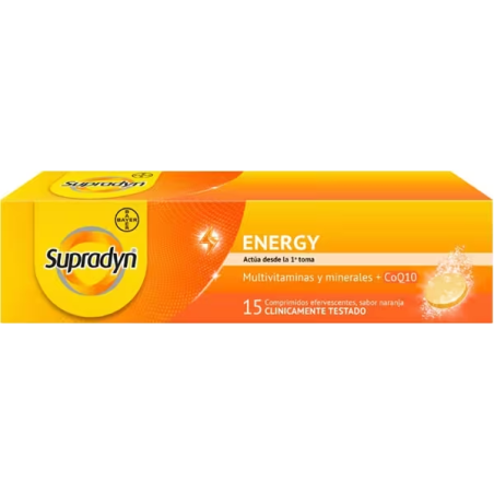 Supradyn Energy 15 Comprimidos efervescentes