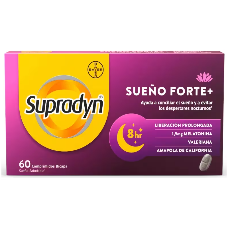 Supradyn Sueño Forte+ Reduce Despertares Nocturnos 60 Comprimidos