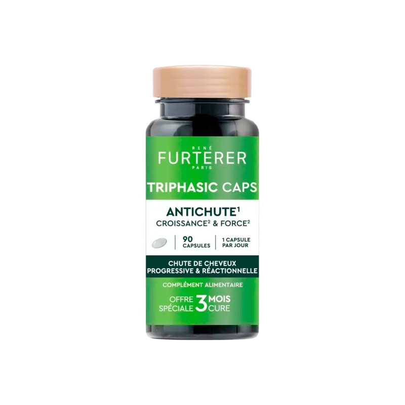 Rene Furterer Triphasic Caps Anticaída 90 Cápsulas Rene Furterer Triphasic Caps Anticaída 90 Cápsulas