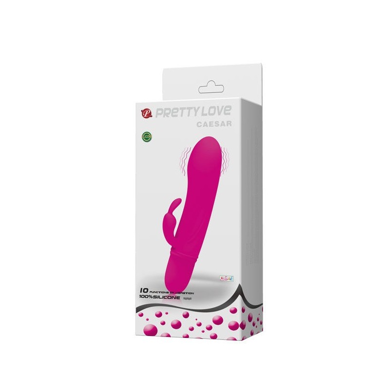 Pretty Love Flirtation Vibrador con Rabbit Caesar