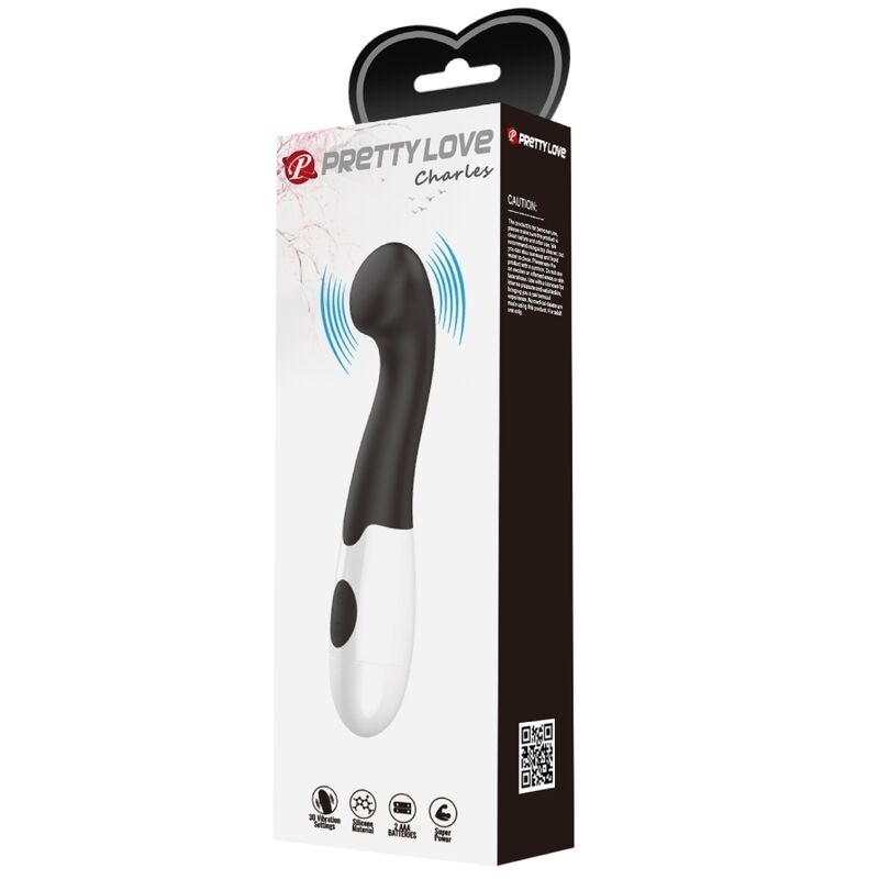 Pretty Love Flirtation Vibrador Punto G 30 Modos Charles Negro
