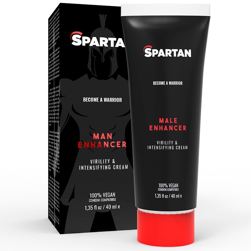 Spartan Couple Gel Erección Orgasmo Duración 100% Vegano 40ml
