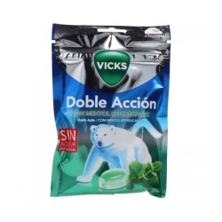 Vicks Praims Caramelos Doble Acción Sin Azúcar 72gr