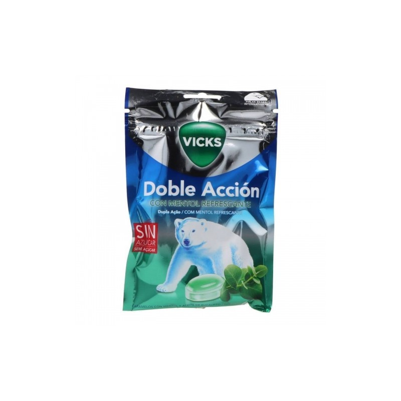 Vicks Praims Caramelos Doble Acción Sin Azúcar 72gr