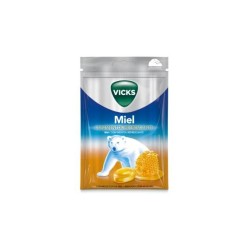 Vicks Praims Caramelos Doble Acción Miel Refrescante 72gr