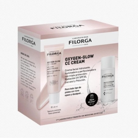 Filorga Oxygen Glow CC Cream 40ml + Solucion Micelar 50ml