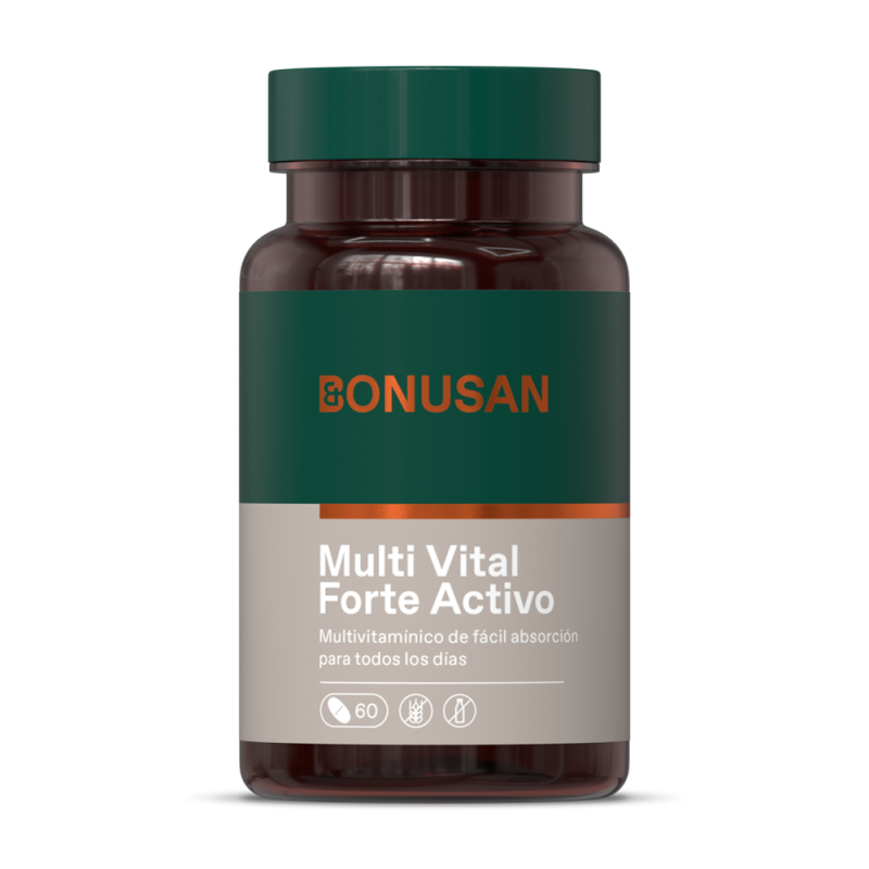 Bonusan Multi Vital Forte Activo 60 Comprimidos Bonusan Multi Vital Forte Activo 60 Comprimidos