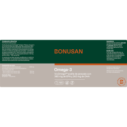 ingredientes Bonusan Omega-3 180 Perlas